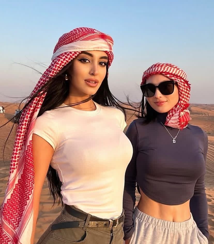 Guests enjoying desert safari
